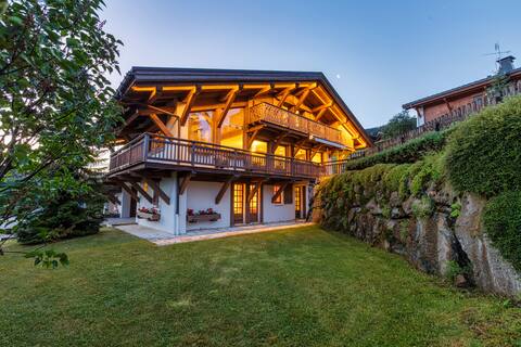 Chalet 5BR Quiet | Skilift 400m | Sauna | Fitness