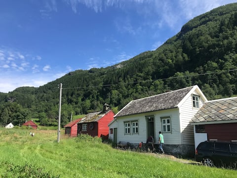 Authentic charm in a 120 year old farm house.