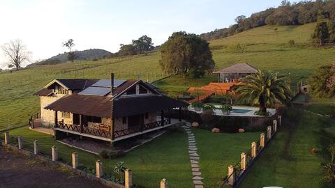 Cabin on the farm