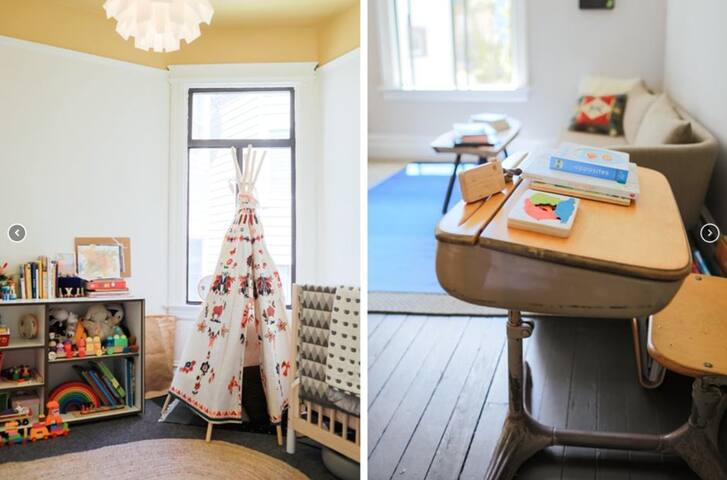 Stylish Nob Hill Victorian with period details gallery image 5