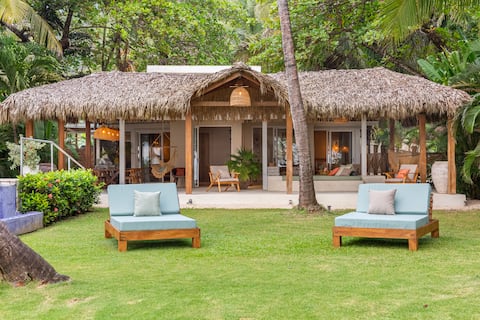 Beachfront House with Private Cook