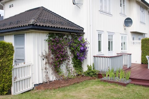 Popular Airbnb listing: Large and great apartment on 2 floors with garden in Tønsberg