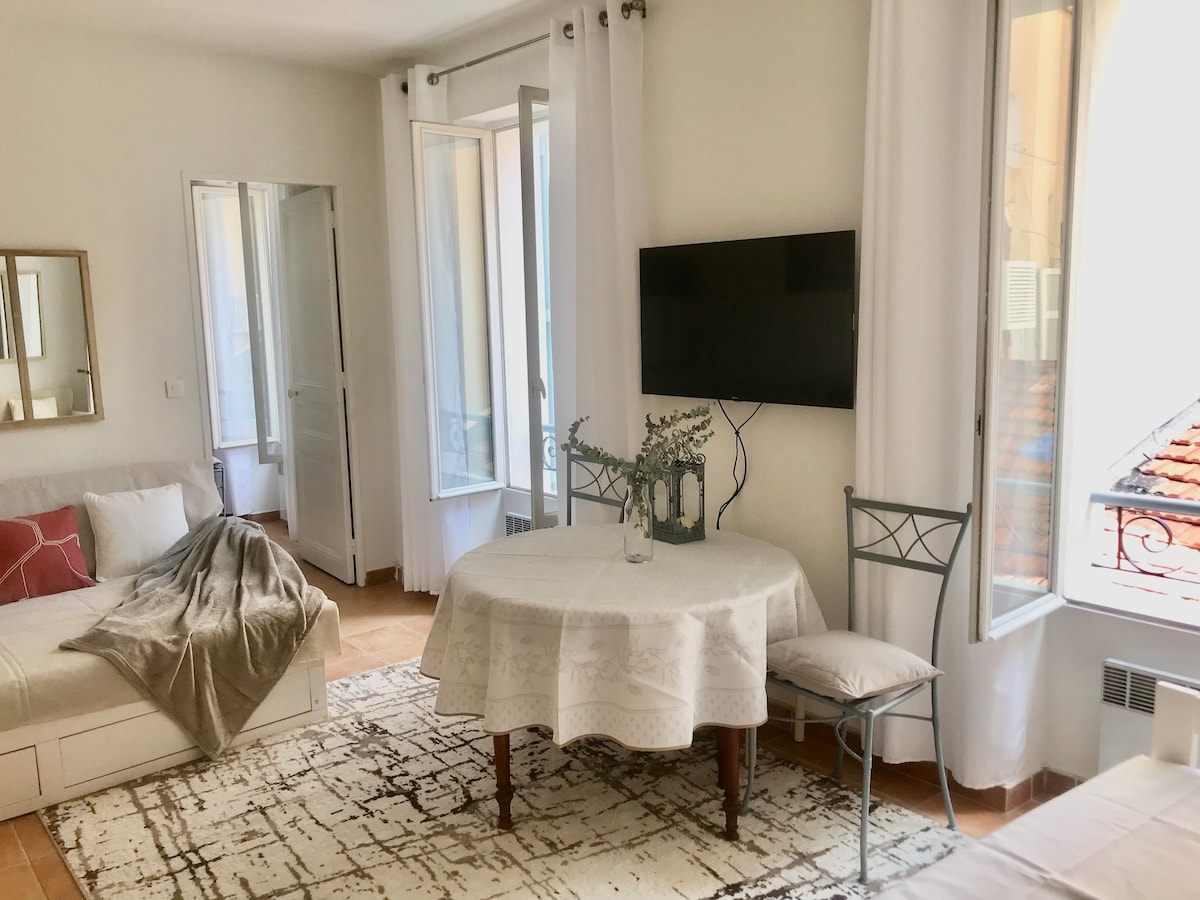 Popular Airbnb listing: Cannes Top Center 2/3 Rooms in Cannes