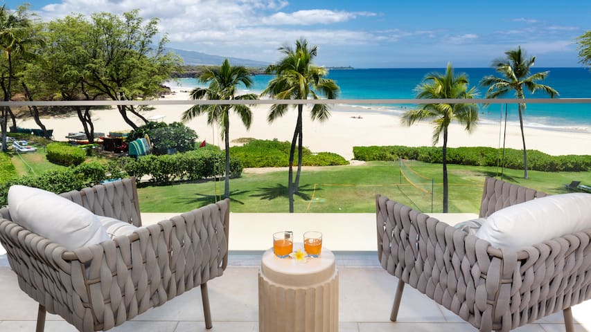 ♥︎PiH♥︎Hapuna Sunsets ★ Beachfront