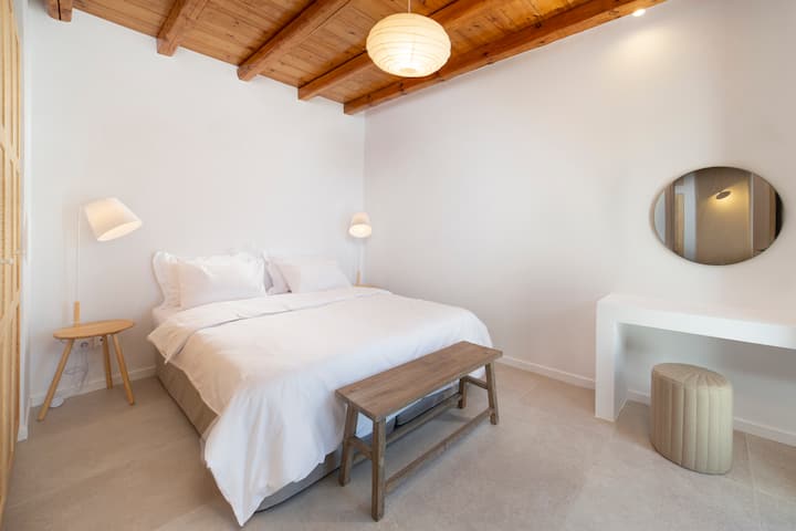 Etesian Villa Two - Bedroom 1 (Top Floor) (3)

option of either 2 single beds or 1 queen  bed