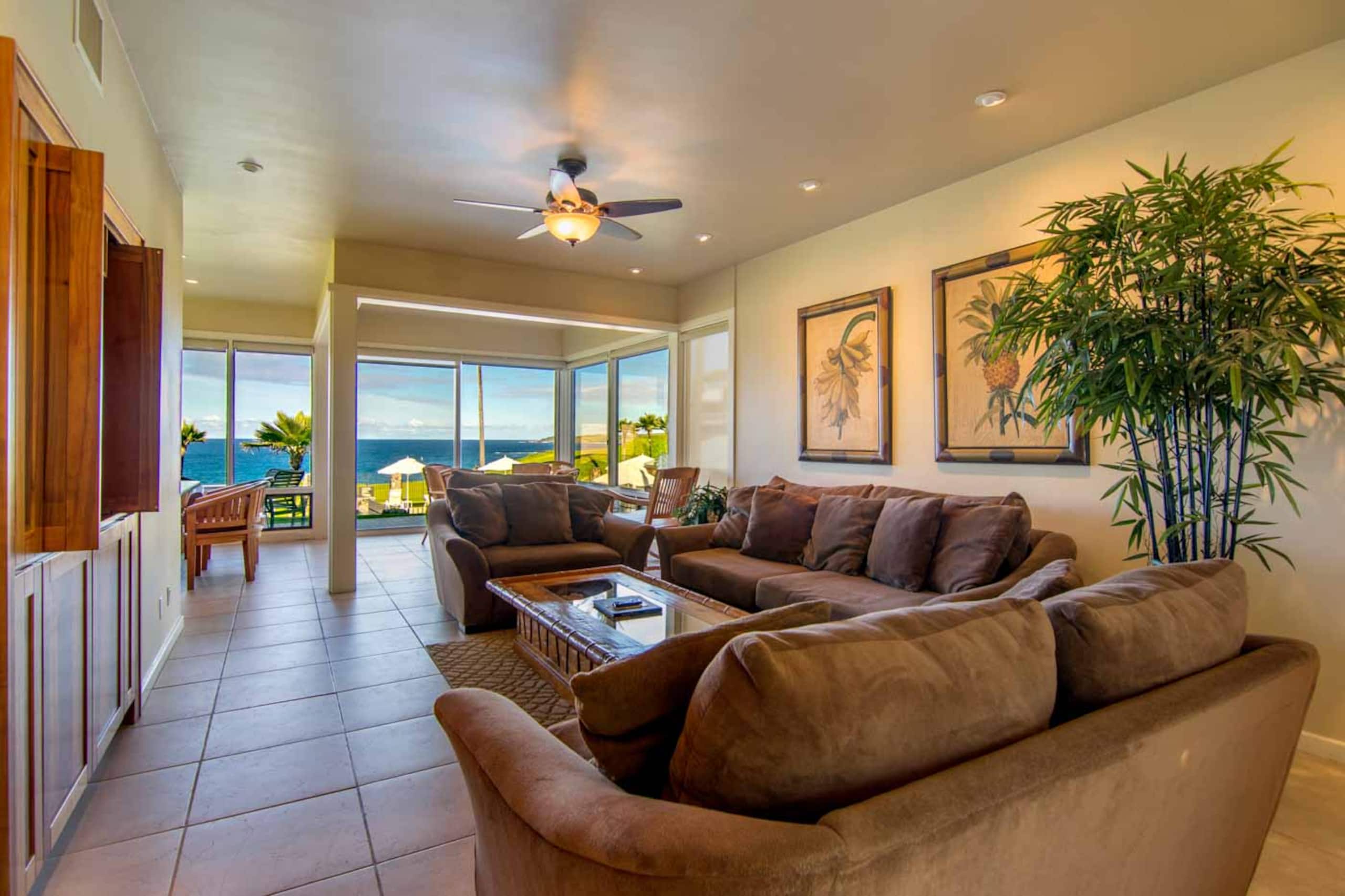 Kapalua Bay Villas 25G2 Gold Oceanfront 2BD/3BA - Image 2