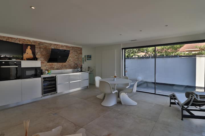 Villa Contemporaine Au Calme - Piscine - 4/7 Pers. - Marseille