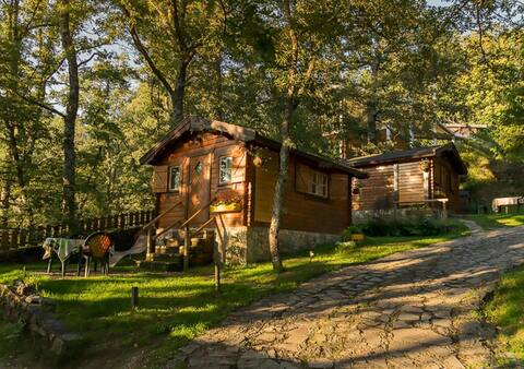 Sanabria wooden cabin for 2 in nature