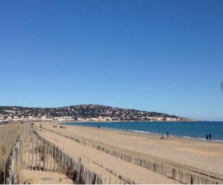Découvrez Sète Villeroy Joli T2 Classé3* Plage120m - Sète