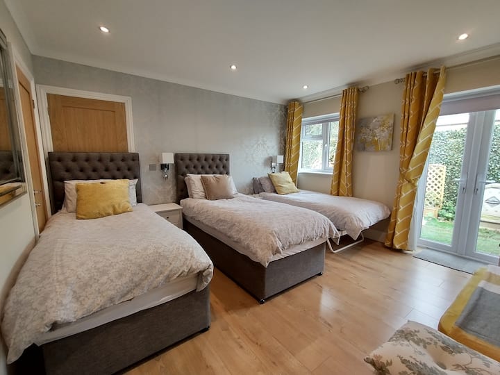 Dormitorio 1 con baño privado - 3/4 camas o 5 con literas