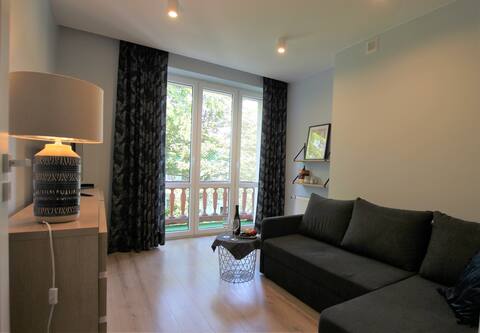 Top performing Airbnb: Spacious apartment in a quiet area. in łódź Polesie