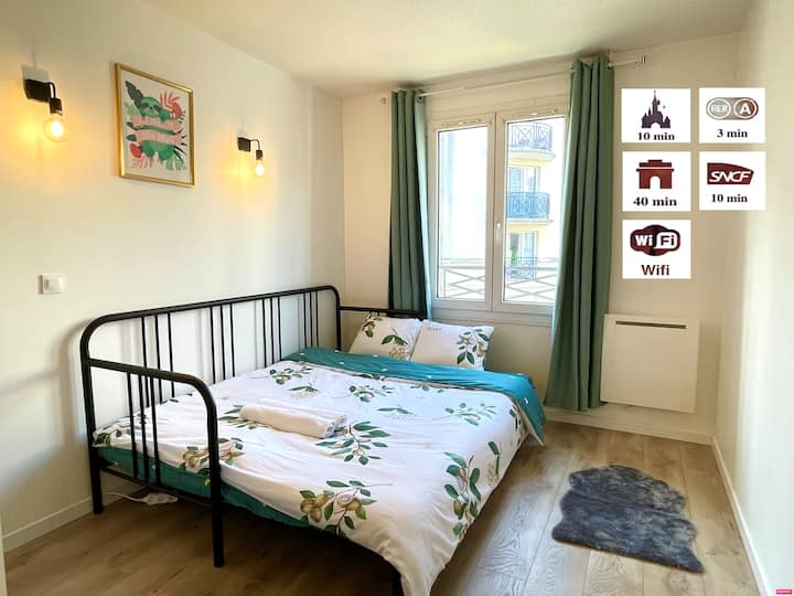 Cosy studio near Disneyland Paris, well located Apartments for Rent