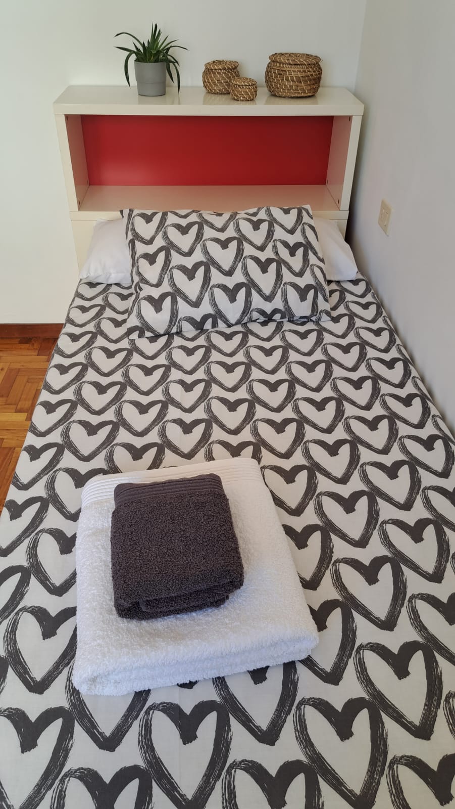 Camera da letto # 3 letto singolo 90 cm. 