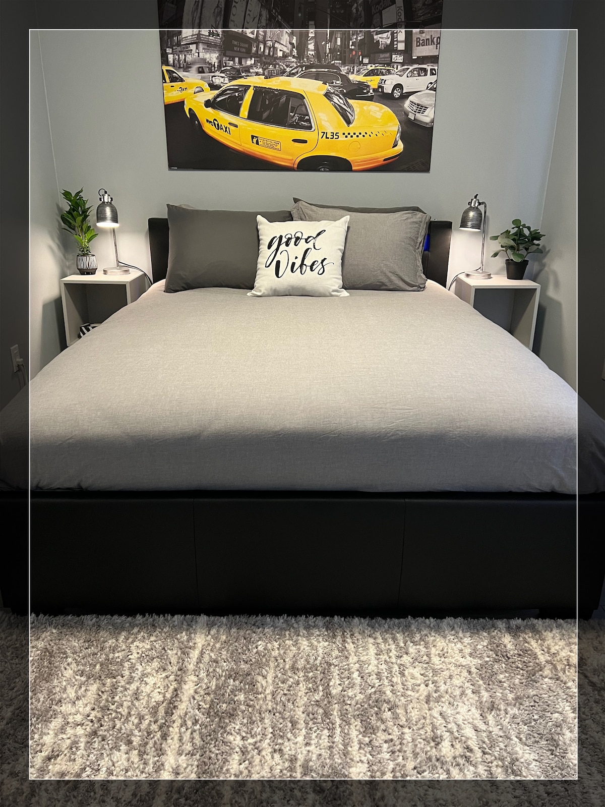 Druhá spálňa s manželskou posteľou Queen