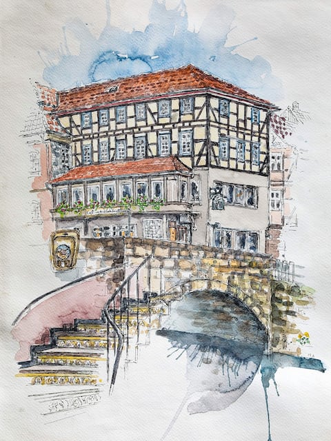 Quarter over the bridge
