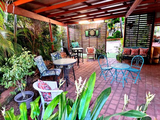 Guest area separated from the main house.