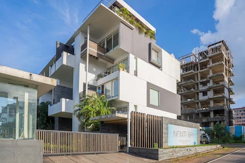 3BHK Pvt Pool+Riverview | StayVista RiversideOasis