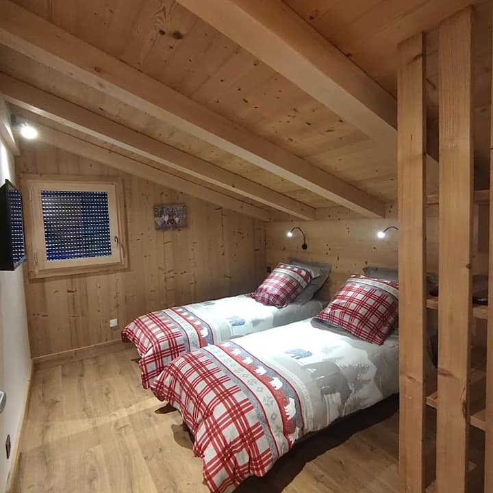 habitación Aravis camas gemelas