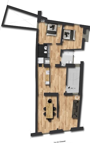 Chiavari 59: Luxury Apt next to Campo de Fiori gallery image 2