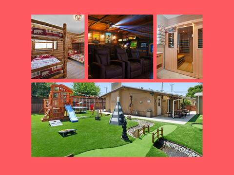 Cabin Adventure - Sauna, Theater, Arcade and More!