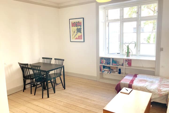 Central Rummelig Stuelejlighed Med Skønt Gårdmiljø - Copenhagen