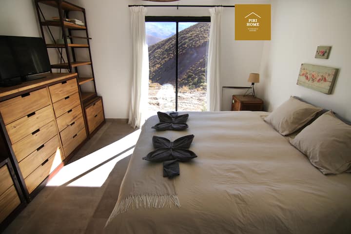 Მთავარი საძინებელი - სააბაზანოს ფლიგელი