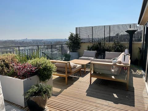 4-person apartment – Terrace & Panoramic View