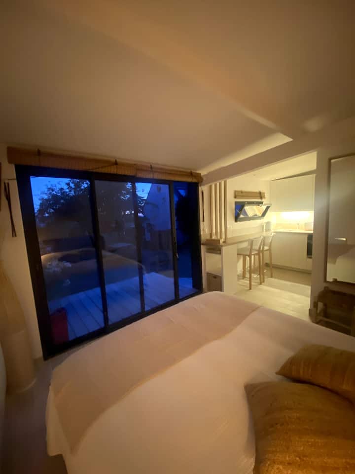 Tiny House La Baule/guérande : Spa -Vue Mer/marais - Guérande