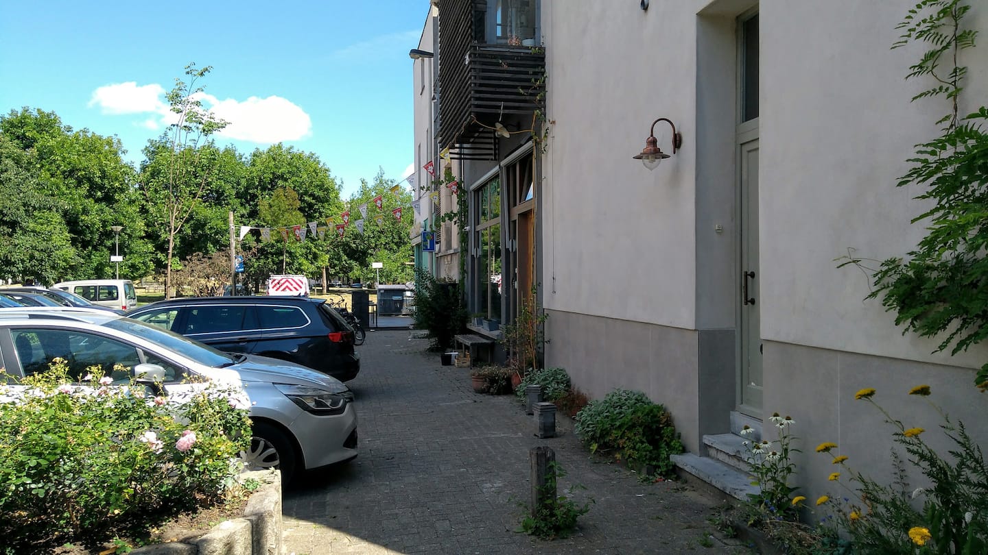 fijn plekje in kleurrijk groen Antwerpen