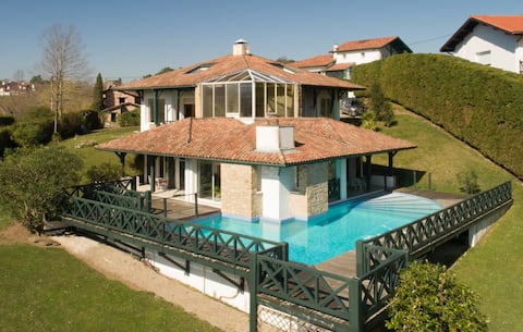 Villa Ongizatea Piscine 10min from Saint Jean de Luz