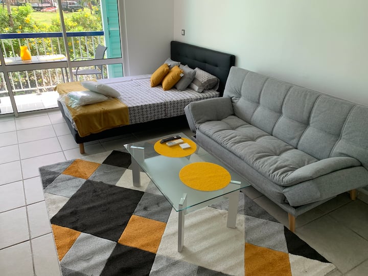 Great beachfront studio Vacation homes for Rent in Le Gosier, GrandeTerre, Guadeloupe Airbnb