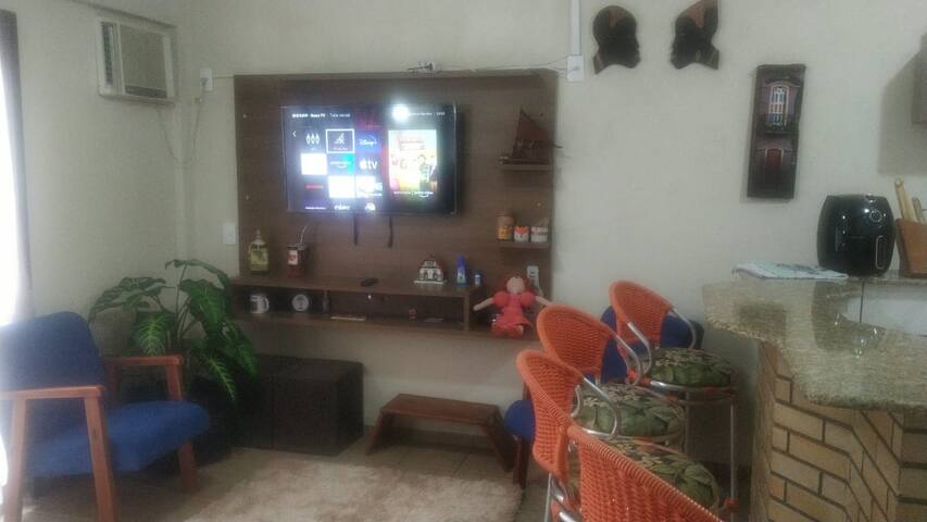 Entire home with 2 bedrooms in Joinville - Apto próx. Expoville(100 metros),  BR 101, Centro.