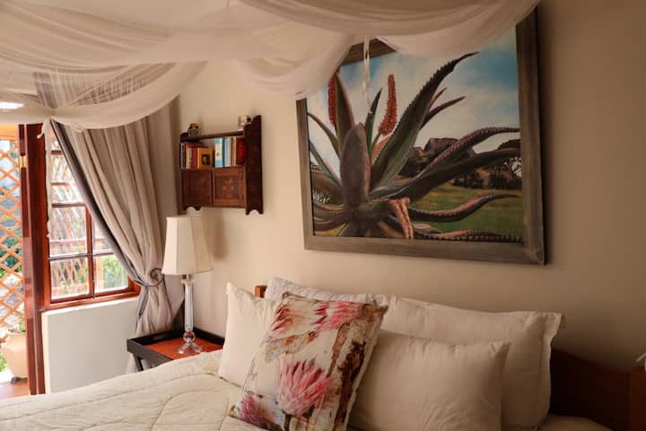 Protea izba s manželskou posteľou King 