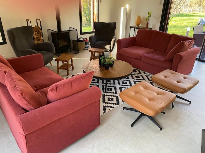 Lodge Contemporain Au Cœur De La Forêt - Île-de-France
