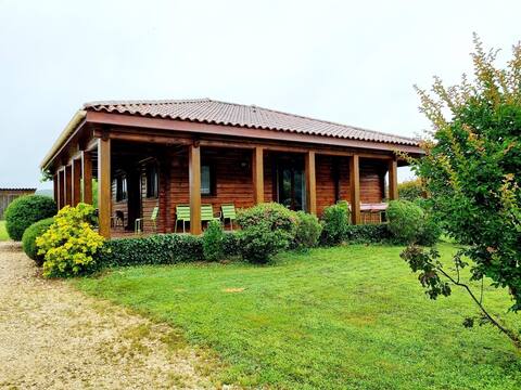 Air-conditioned Chalet de la Dordogne