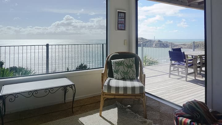 Totally Private  Modern Contempory Beach House. - Castlepoint