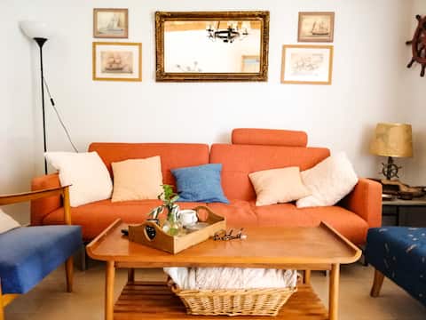 Successful Airbnb property: Seaside House, a few steps from the sea. in Δήμος Βόλβης