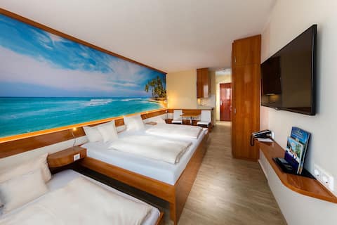 Cozy apartment with balcony