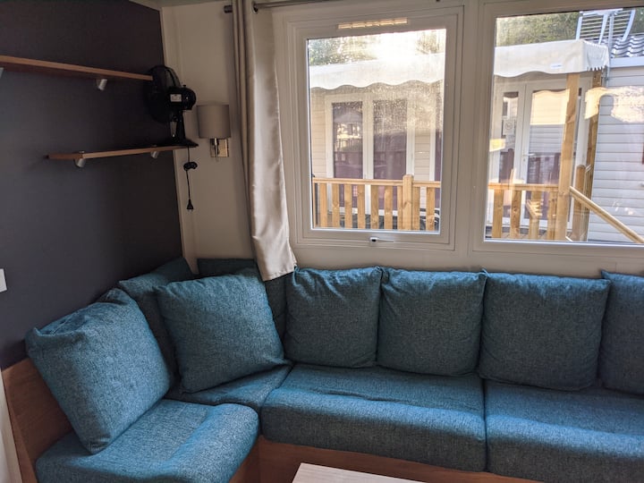 Mobil-home 2021 6-8 Places Camping Les Viviers - Bassin d'Arcachon