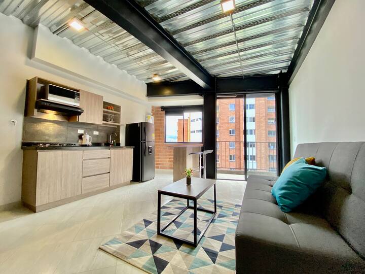 Laureles Loft: Incredible View And Unique Style - Medellín