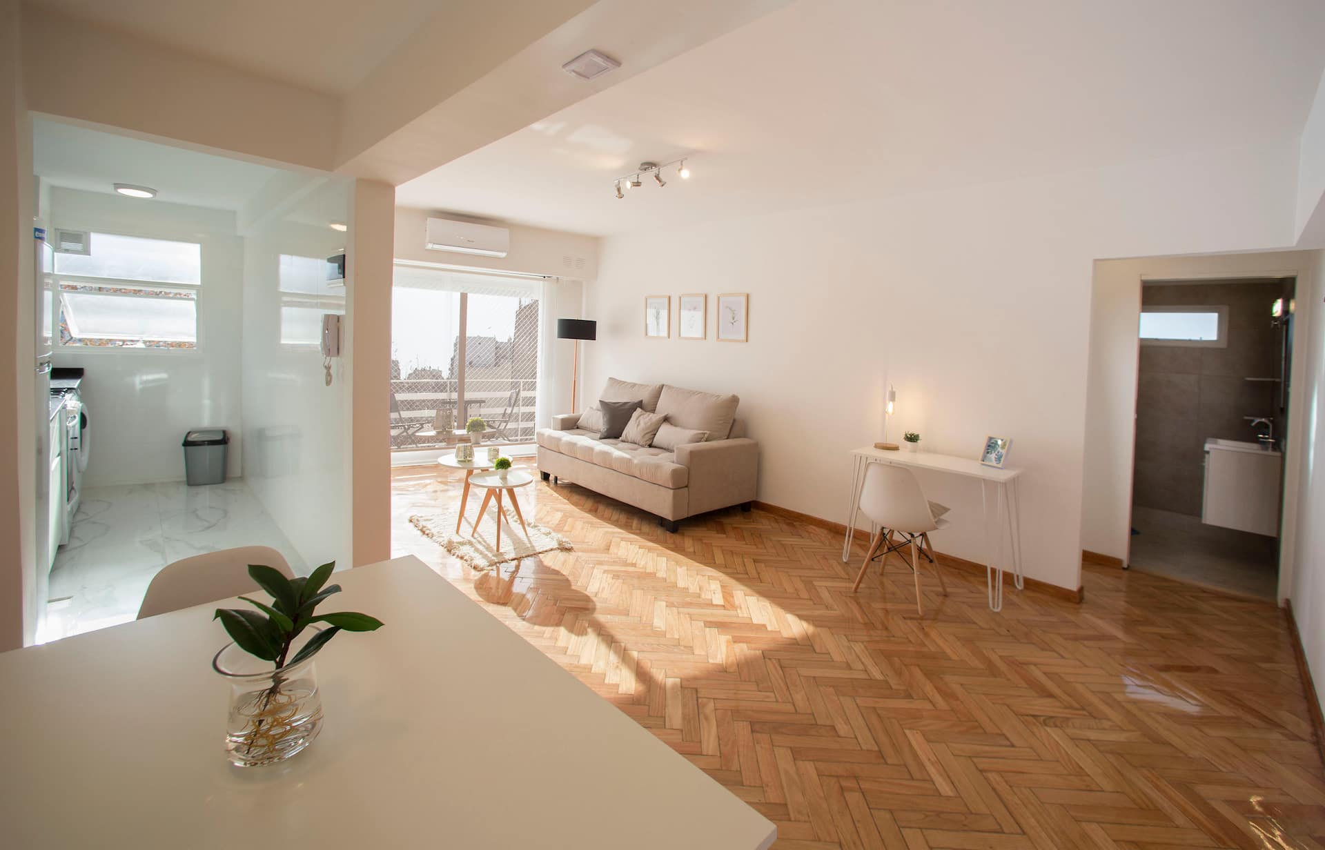 Departamento de 1 dormitorio con lavarropas en Palermo