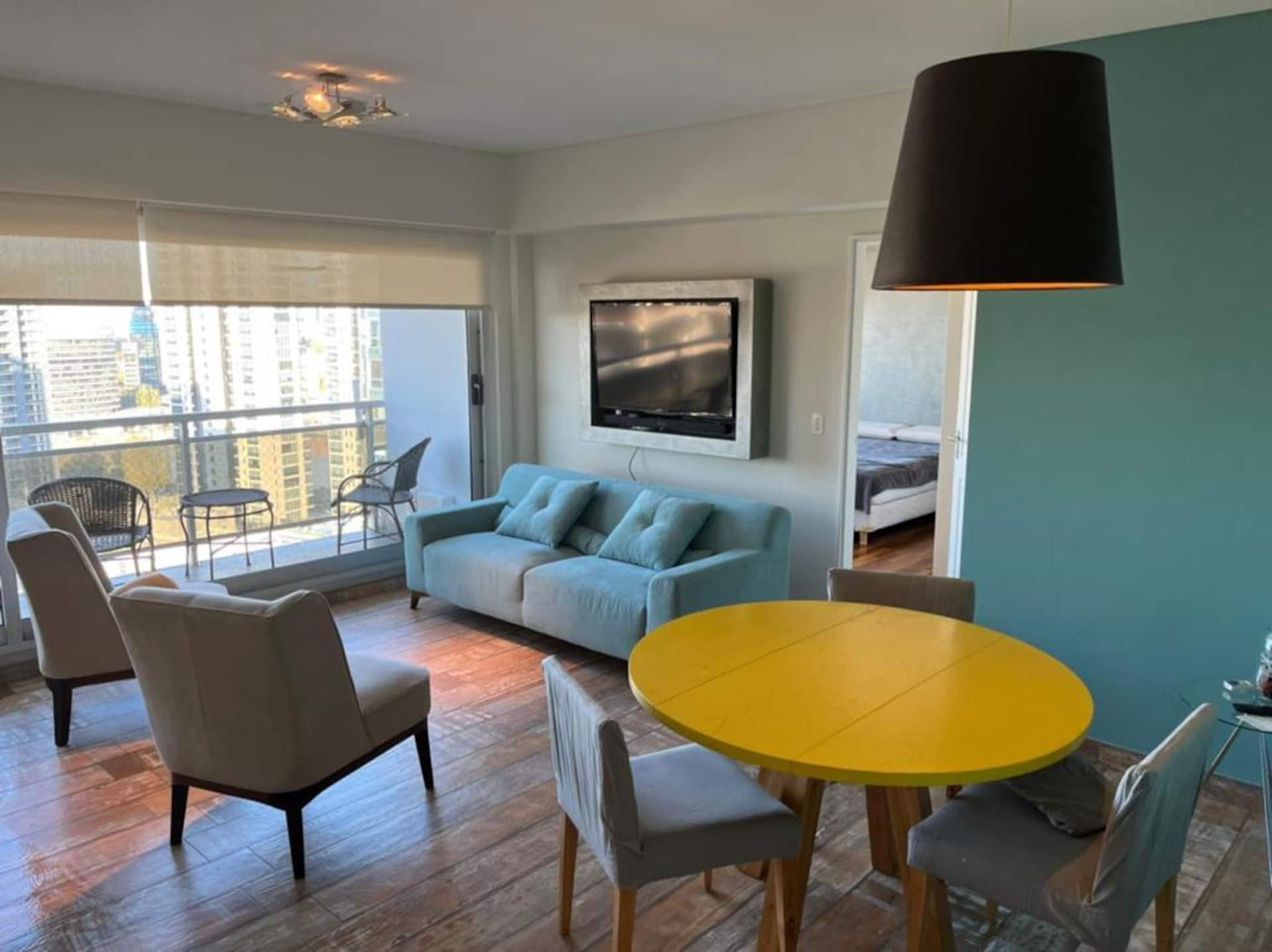 Квартира с 1 спальней на 23-м этаже в Puerto Madero