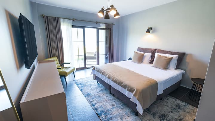 Double Room | Garden & Sea View - Ordu