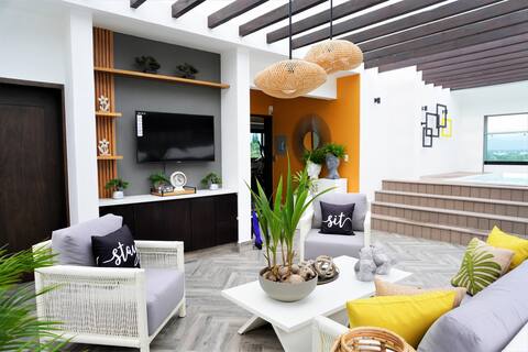 Apartamento Elegante y Moderno •Pool•Gym