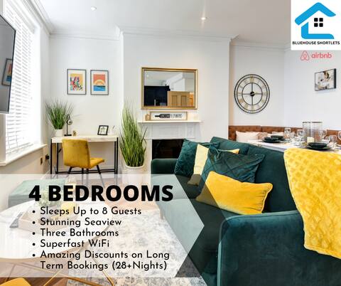 Seaview Escape | Brighton Seafront | 3 Baths