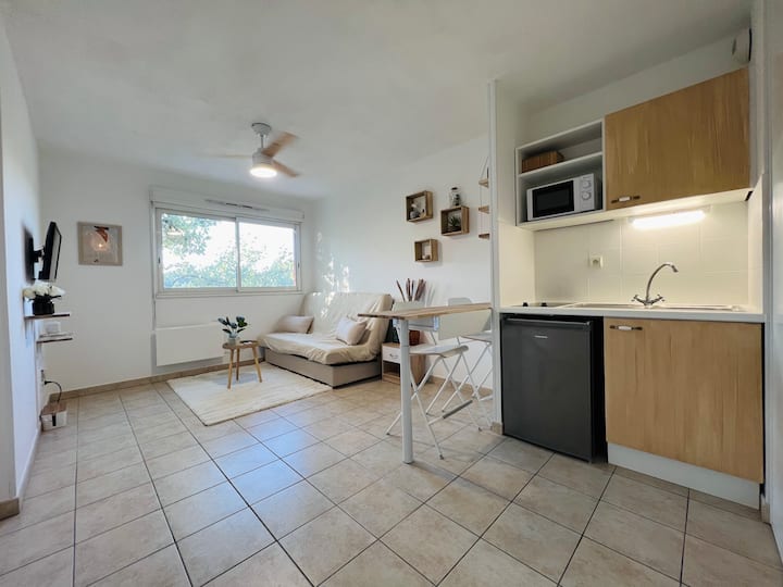 Studio Cosy Entre Les Plages Et Montpellier - 몽펠리에