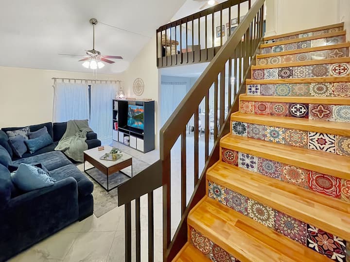 Townhome In Pbg, King Bed, Pergola, Bbq & Fire Pit - Palm Beach County, Juno Beach