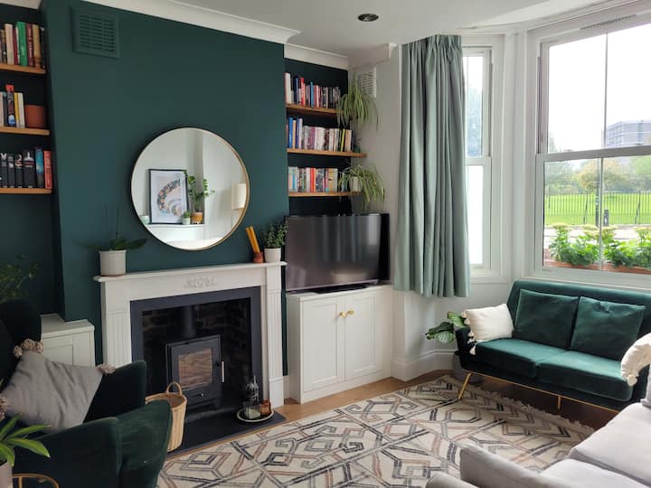 Central, Stylish 1 Bed Flat With Garden And Fire - Greenwich