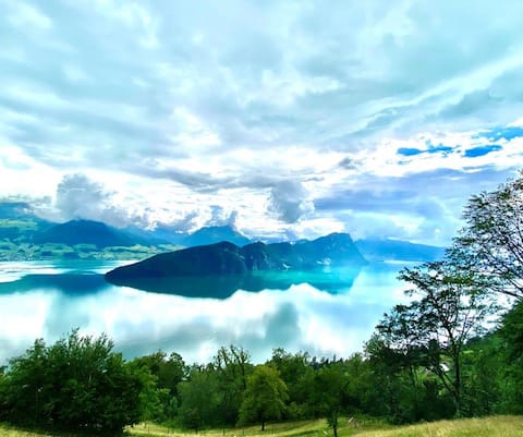 Chalet "Moona" with incomparable lake view