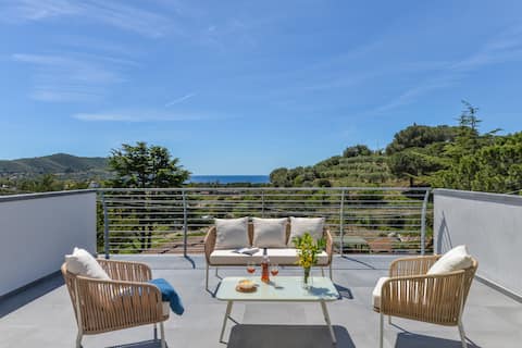 Villa Serena vista mare